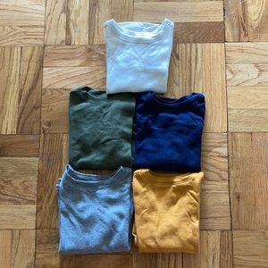 Old Navy Toddler Thermal Tops- set of 5 size 2T